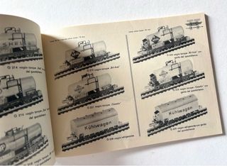 Catalogo dei modellini di treni ROKAL 1958 TT 1:120.