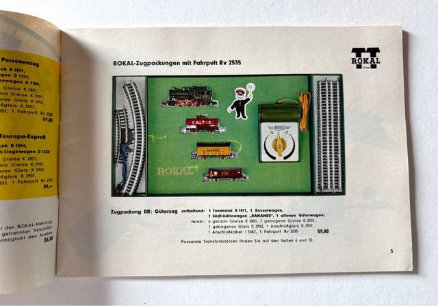 ROKAL 13/D TT 1:120 modelo de catálogo ferroviário