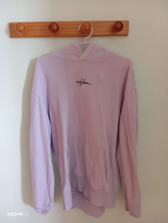Sudadera Hollister morada unisex