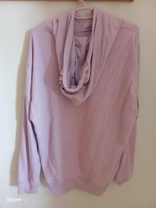 Sudadera Hollister morada unisex