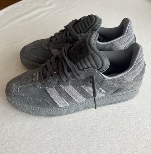 Adidas Samba Grises - Zapatillas