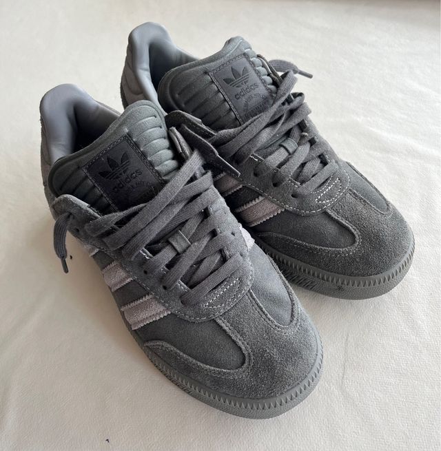 Adidas Samba Grises - Zapatillas
