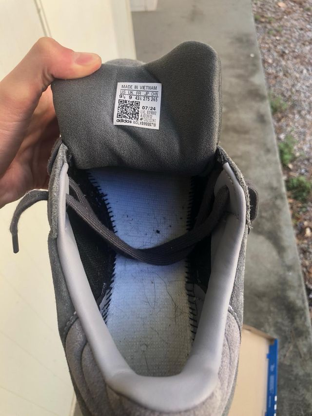 Adidas Samba Grises - Zapatillas