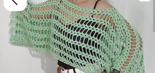 Tejer a ganchillo bolsos, chal, top. Etc