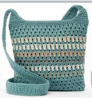 Tejer a ganchillo bolsos, chal, top. Etc