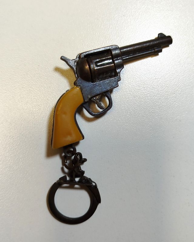 Llavero de pistola Frontier Ranger en miniatura