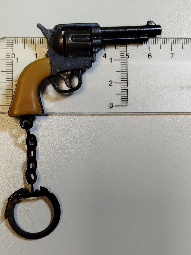 Llavero de pistola Frontier Ranger en miniatura