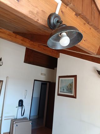 Lampada metallo vintage