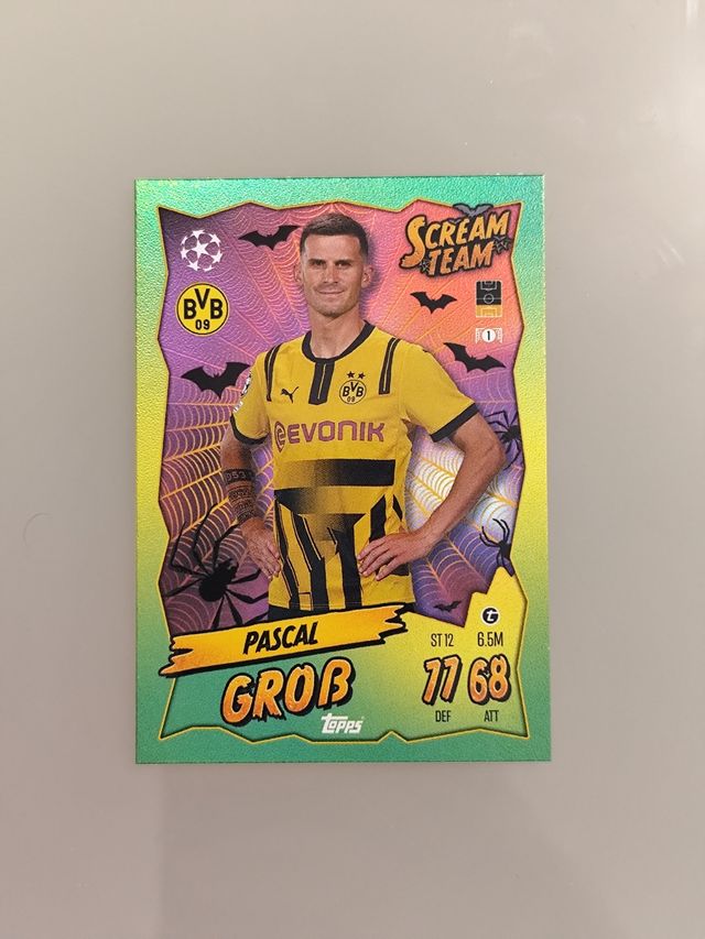 Carta Pascal Grob - Scream Team Match Attax 24/25