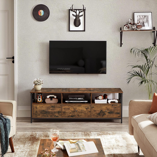 Mobile TV, Tavolino Porta TV fino a 65 Pollici, Lu