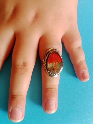 Anillo árbol vida plata
