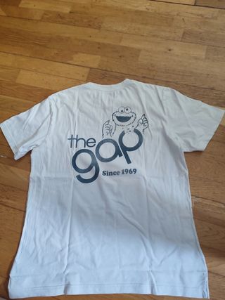 Camiseta GAP Sesame Street Cookie Monster Talla S