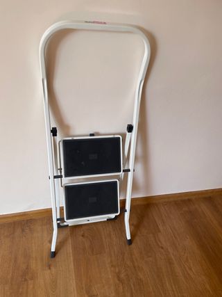 Escalera 2 peldaños aluminio