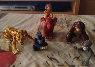 Lote de 5 Figuras Disney La jungla