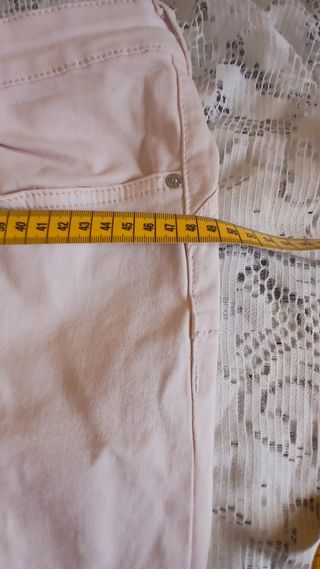 Pantalones Mango salmón talla 44.Skinny.