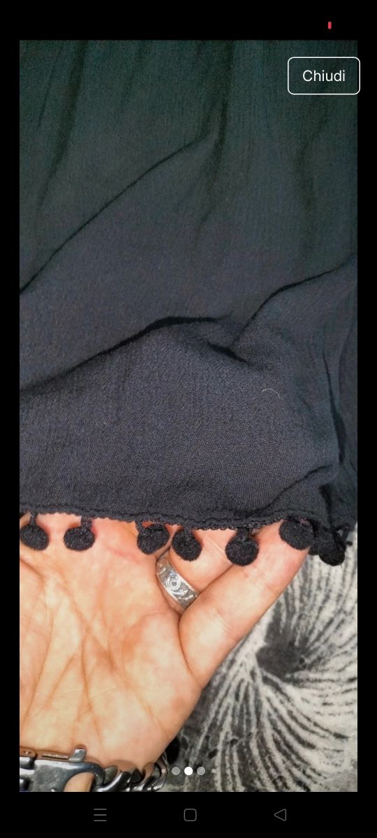 Tuta corta nera Calzedonia