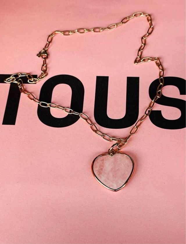 Collar TOUS cuarzo rosa