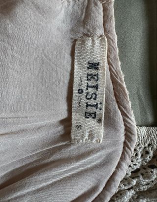 Top beige boho - Talla única