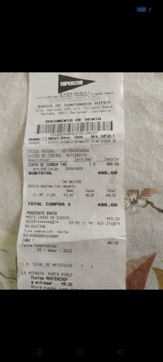 Cinta Caminadora correr Siluet T-4S Plegable