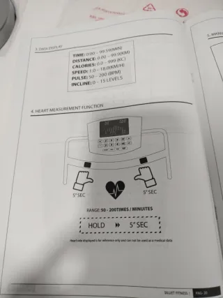 Cinta Caminadora correr Siluet T-4S Plegable