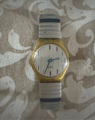 Swatch Orologio vintage oro/argento