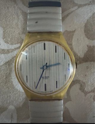 Swatch Orologio vintage oro/argento