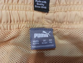 Bañador Puma amarillo niño (15-16 años)