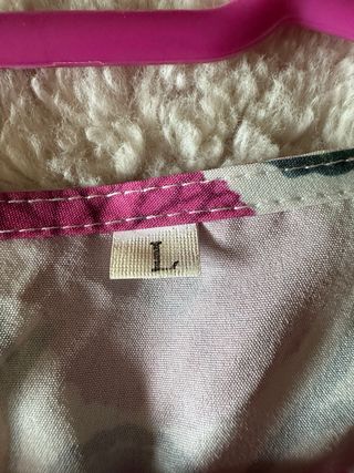 Blusa rosa estampada - lazo