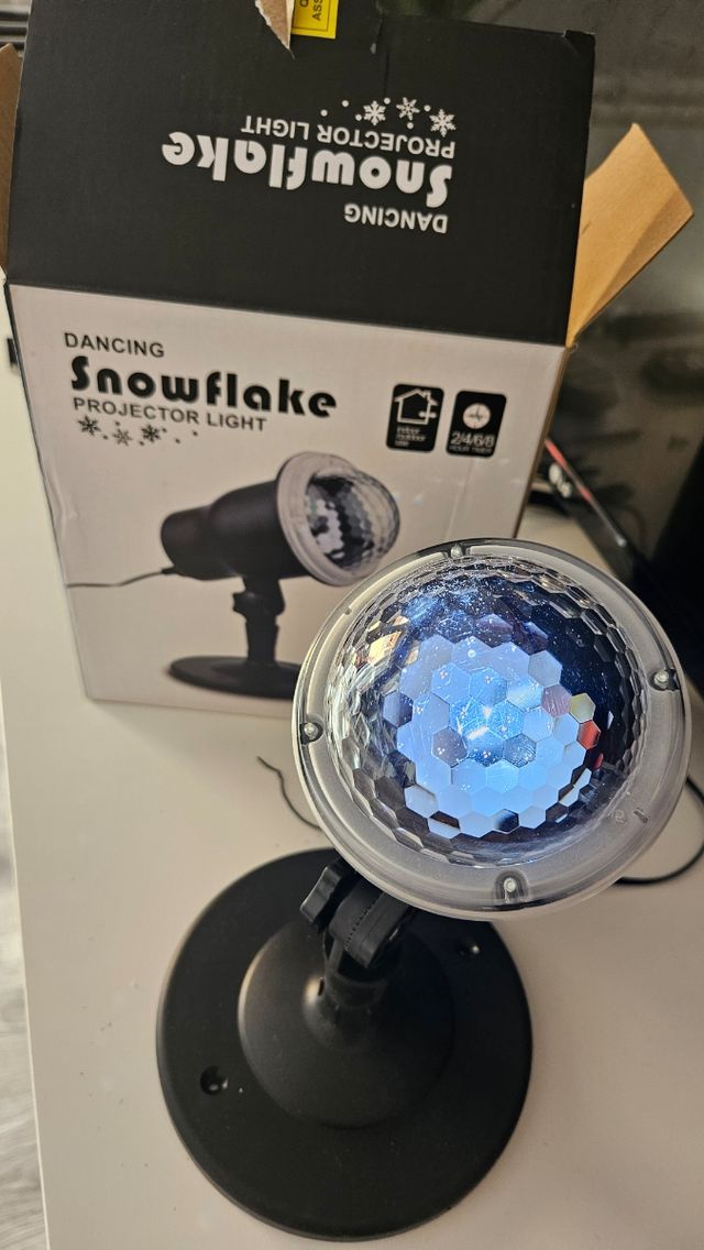 Proiettore da neve a LED - Luci natalizie