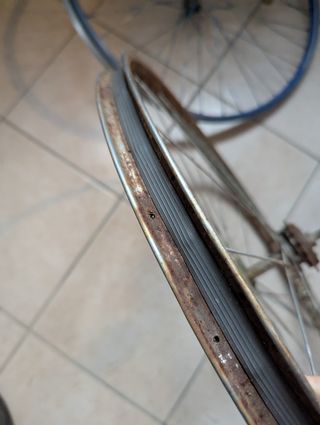 Lotto Set Cerchi bicicletta 26" e 28" vintage