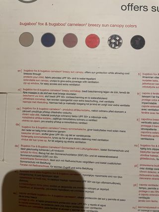 Capota Bugaboo Cameleon³ Breezy Sun