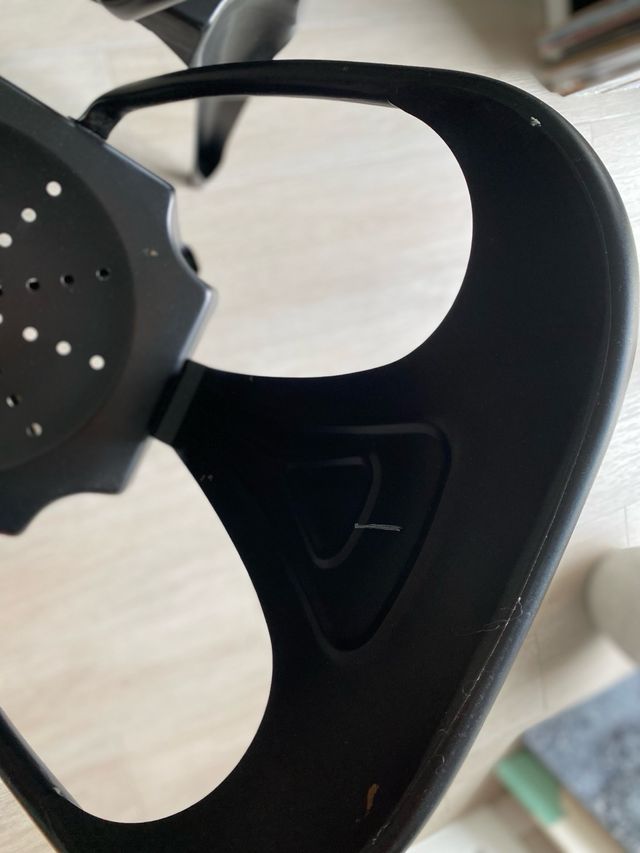 Sedie industriali nere Maison du Monde