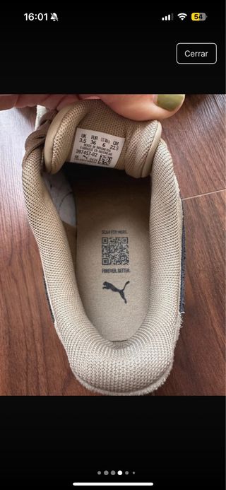 Puma Karmen 2 Beige-Negras