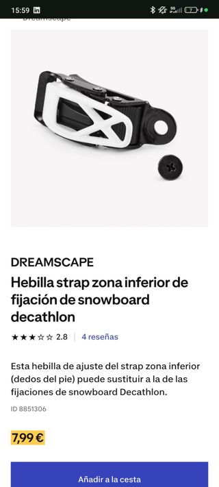 Tabla Snowboard Nitro 58 