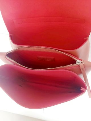 Bolso bandolera Parfois rosa asalmonado