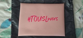 Cartera/portadocumentos Tous rosa - nueva
