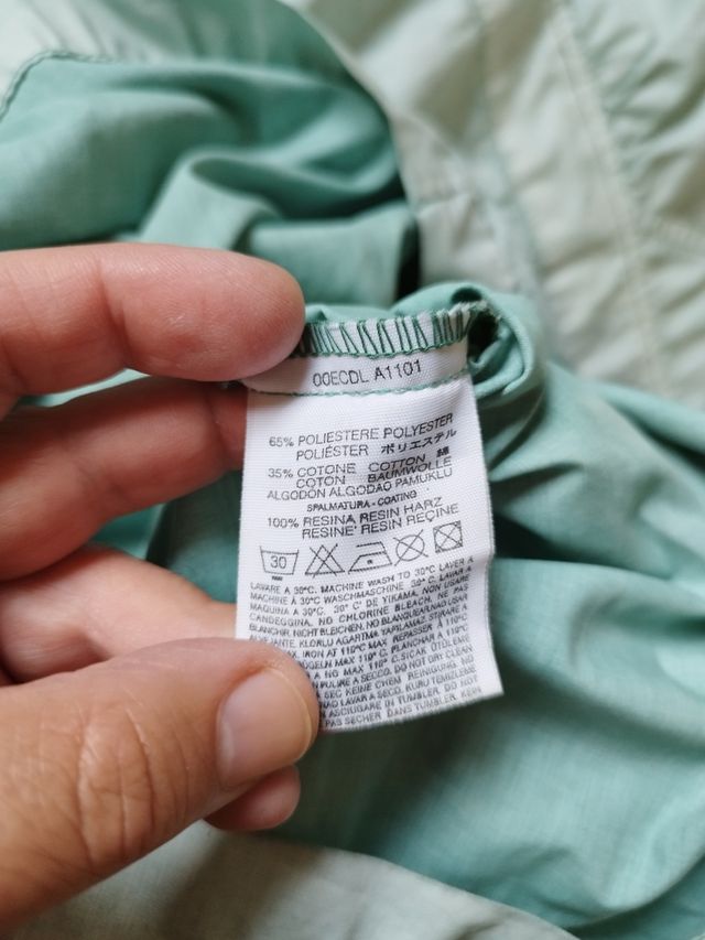 Vestito Diesel verde maniche corte