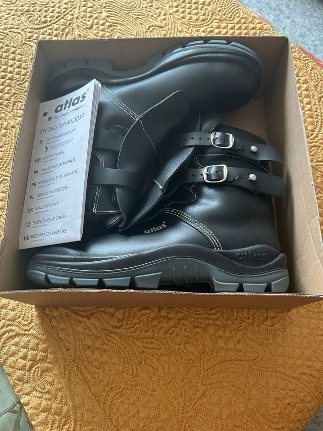 Botas Seguridad Atlas - Negras