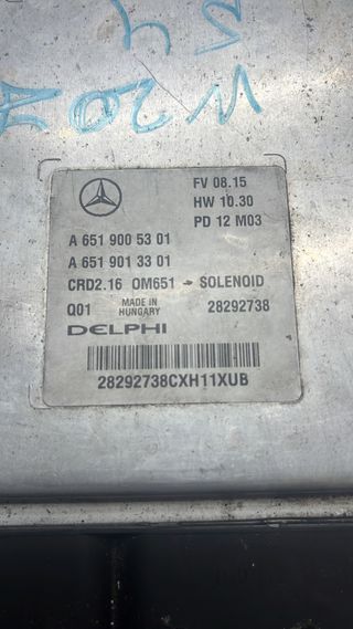 Centralita Mercedes OM651