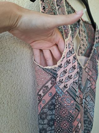 Vestido estampado BSK
