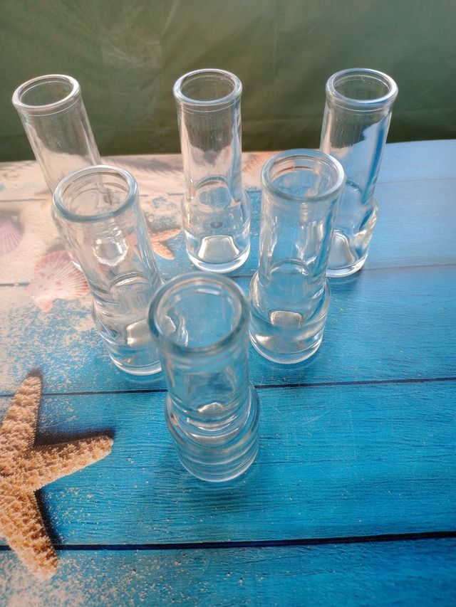 6 Bicchieri Vodka - Trasparenti