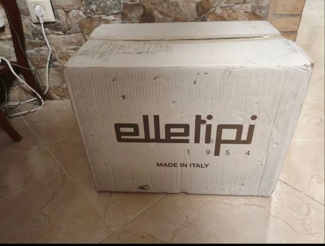 Contenedor reciclaje Elletipi 3 cubos gris