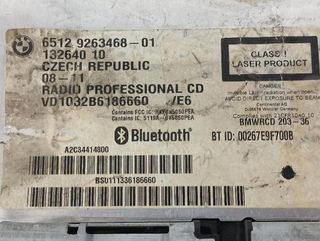 Bmw 217938 sistema audio radio 6512926346801 serie