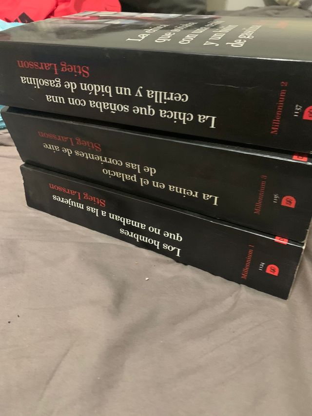 Lote Completo de la Serie Millennium de Stieg Lars