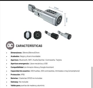 Cerradura Inteligente para entrada del hogar