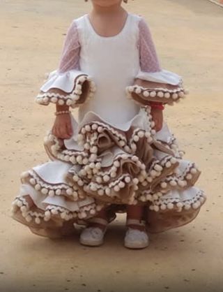 Trajes flamenca niña