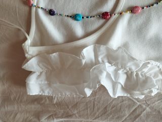 Blusa Tintoretto blanca