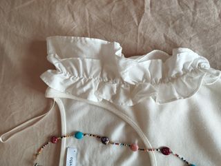 Blusa Tintoretto blanca
