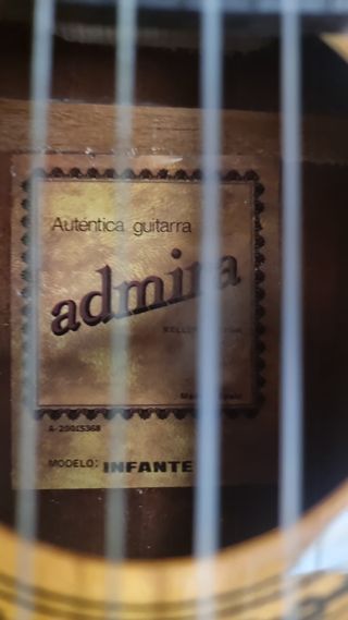 GUITARRA CADETE ADMIRA INFANTE
