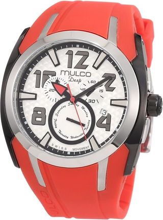 Reloj Mulco Deep - Rojo & Plata